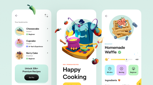 Landing page digital product