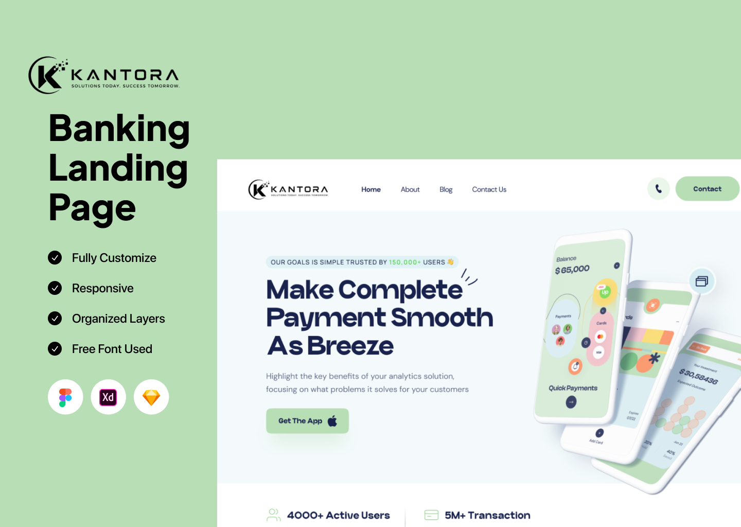 Banking Landing Page